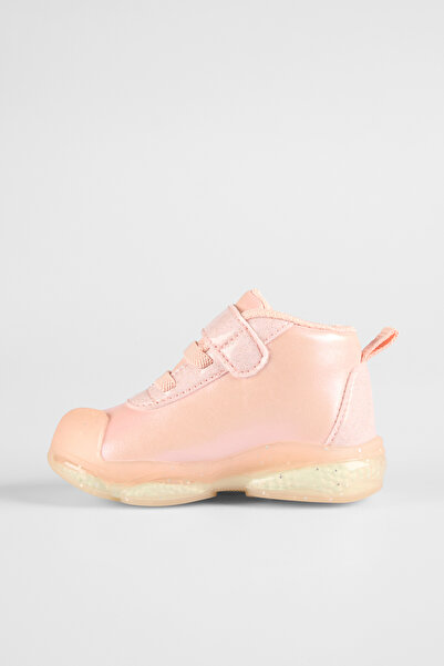 Vicco Gemini Orthopedic Baby Girl Powder Light First Step Boots