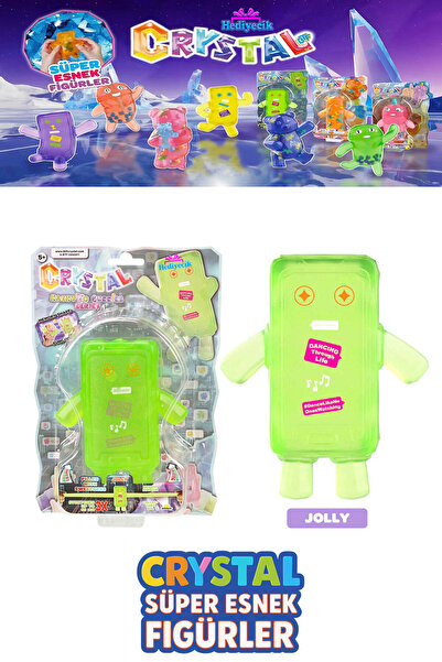 hediyecik Crystal Esnek Uzayan Figür Hashtag Buddies Stretch Serisi Figür 14 Cm
