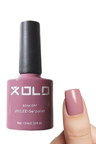 xolo Kalıcı Oje Nude Pastel Soğuk Gül 10 ML NO12