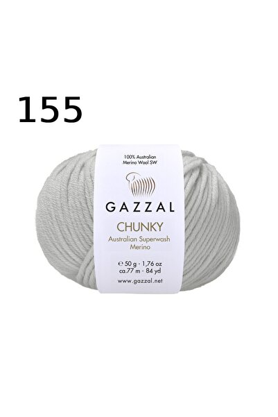 GAZZAL İPLİK خيوط غزال سميكة 100% من صوف الميرينو الأسترالي فائق النعومة 50 ج...