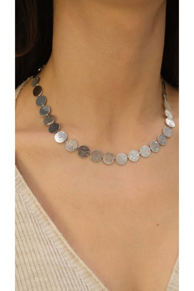 Jerie Tırtık Plaka Pul Kolye