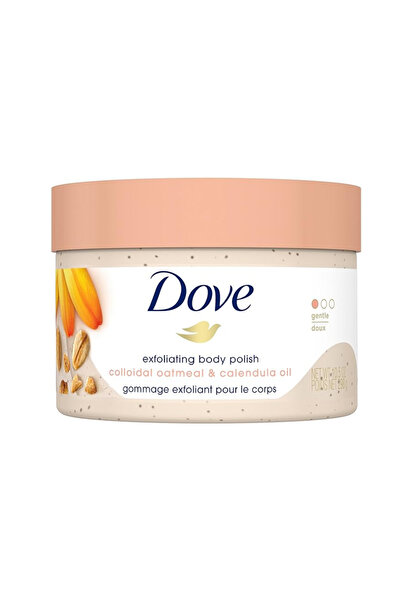 BEAUTY AND HEALTH دوف مقشر الجسم بدقيق الشوفان وزيت الاذريون 298 غرام