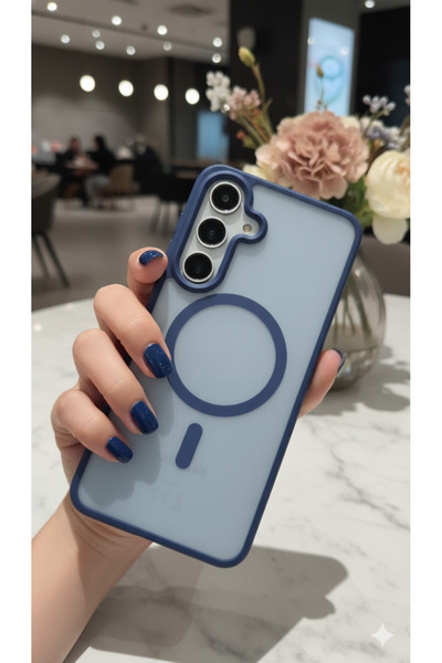 Hatreds Galaxy S25 FE Telefon Kılıfı Magsafe Uyumlu Şeffaf Mat Darbe Koruyucu...