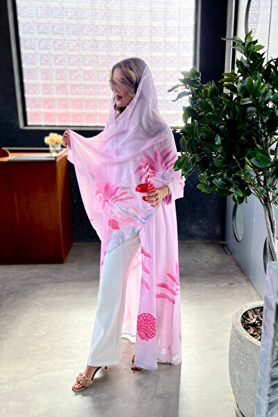 AYA MWT477 - Floral Print Abaya