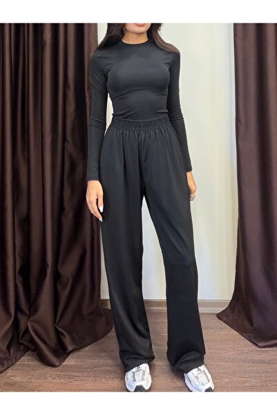 LOISY Women's Blouse Trousers Set