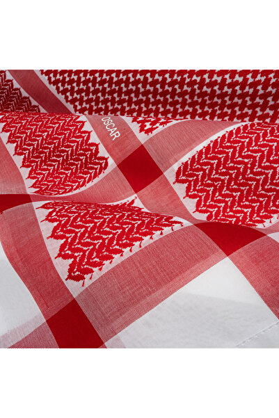 First Life Oscar red shemagh