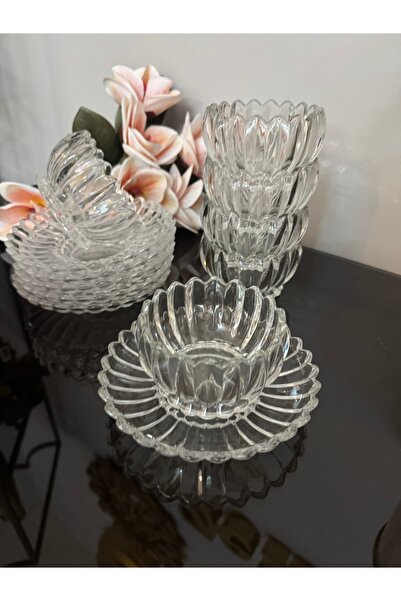 Santara Avangarde Premium Quality 6-Piece Snack Bowl and Plate Set