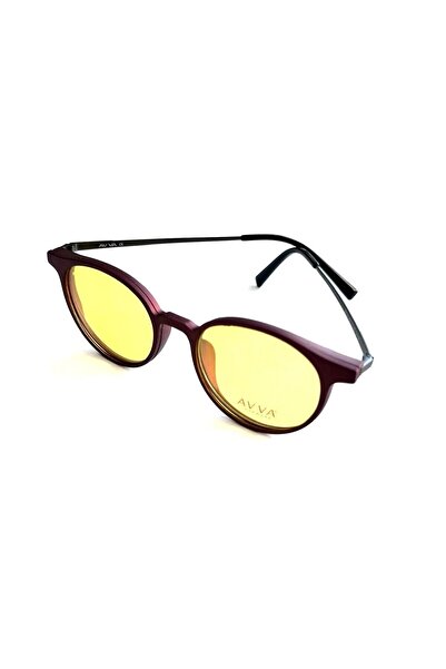 Avva 2124 C4 Polarized&Anti-Glare Clip-On Unisex Sunglasses