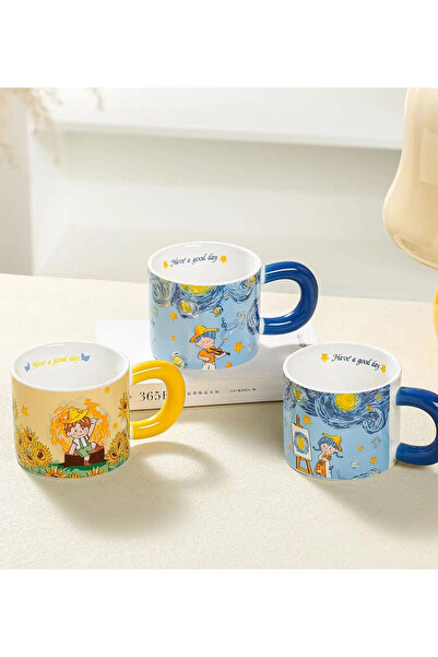 hediyeofisi Van Gogh Prince Designed Premium Ceramic Mug