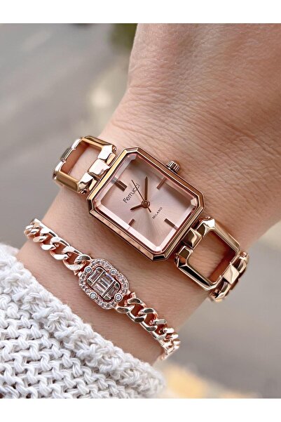 Ferrucci Small Case Vintage Series 2 Years Warranty New Season 3Atm Resistant Women's Wristwatch B.03603.5