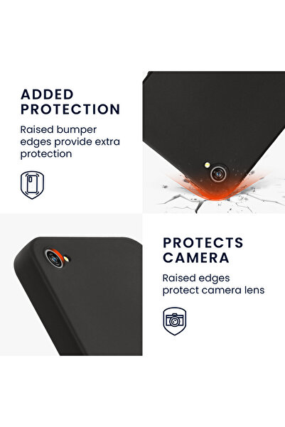 KWmobile Case for Apple iPhone 4 / iPhone 4s, Silicone, Black, 10719