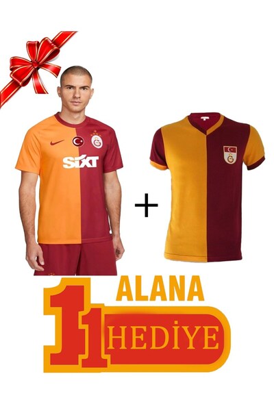 Galatasaray Orijinal 5 Yıldızlı Forma Metin Oktay T-shirt Hediyeli