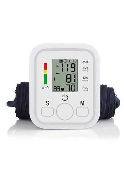 SMARTIX Electronic Upper-Arm Blood Pressure Monitor, Digital Display