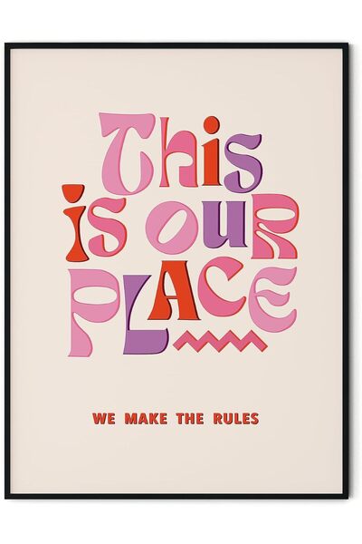 Today Idea ملصق ديكور غرفة لأغنية تايلور ليريكس، مقاس 12 × 16 بوصة، بدون إطار