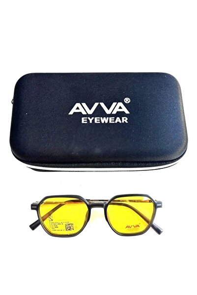 Avva 2123 C2 Polarized & Antifar Clip-On Unisex Sunglasses