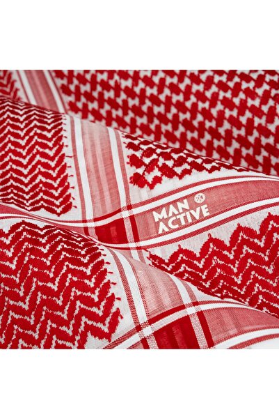 First Life MAN ACTIVE Red Shemagh