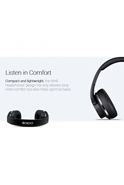 Sodo MH2+MH3 2*1 Bluetooth Headset and Speaker