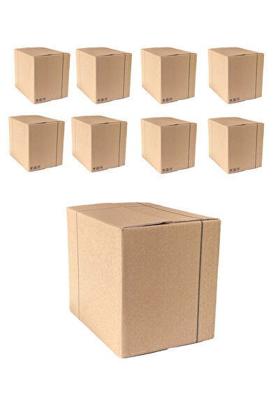Ucic 8 Pieces of Empty Cardboard Boxes 43x31x31cm
