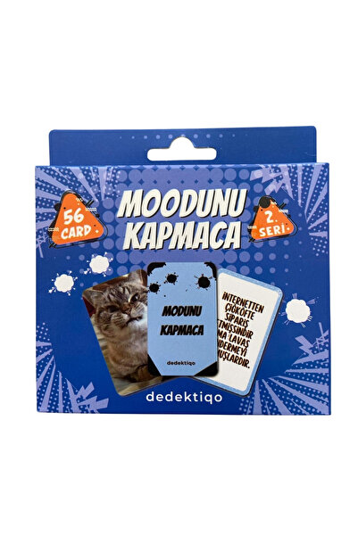 ÖZ OFİS Moodunu Bul Kapmaca 2.Seri 56 Kart Eğlence Yılbaşı Parti Dedektif Sev...