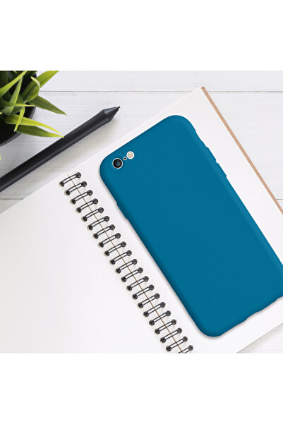 KWmobile Case for iPhone 6 / iPhone 6s, Silicone, Blue, 49980.224