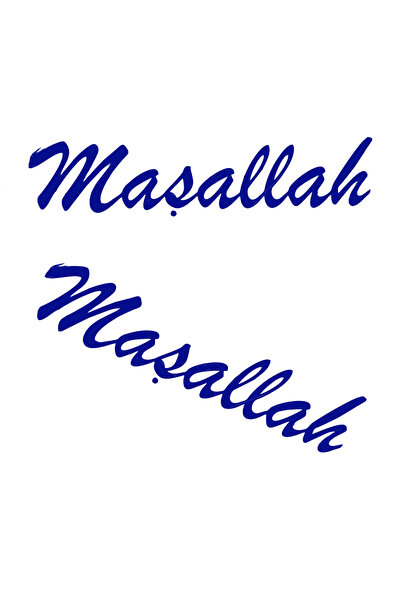 Partimarka Sünnet Süslemesi Maşallah Yazısı