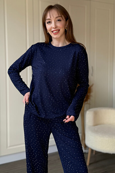 Dilay Gökoğlu Butik Stone Modal Sweatshirt Set