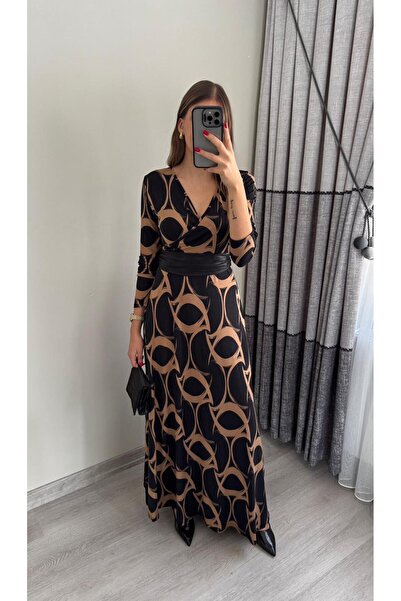 Miasista Maxi Kemerli Penye Likralı Elbiseler