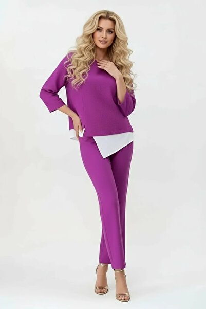 Sierra otantik Aerobin Fabric Two-Piece Set with Pants - Women's Casual & Spo...