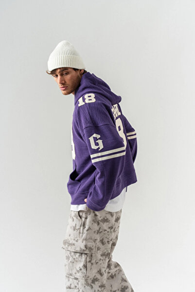 go gang own Guard 18 Patch Вишитий худі з капюшоном