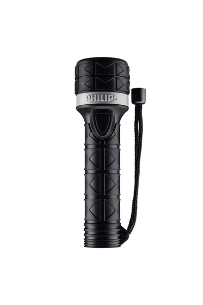 Philips Rubber LED Flashlight, water and shock resistant