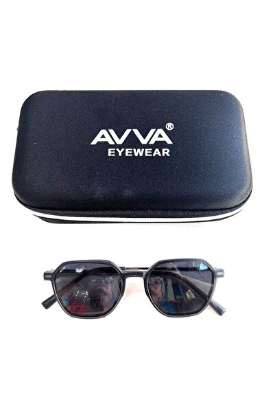 Avva 2123 C2 Polarized & Antifar Clip-On Unisex Sunglasses