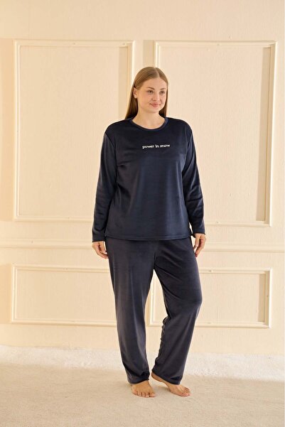 Mihra 13213R2702 Σετ πιτζάμες Battal Velvet