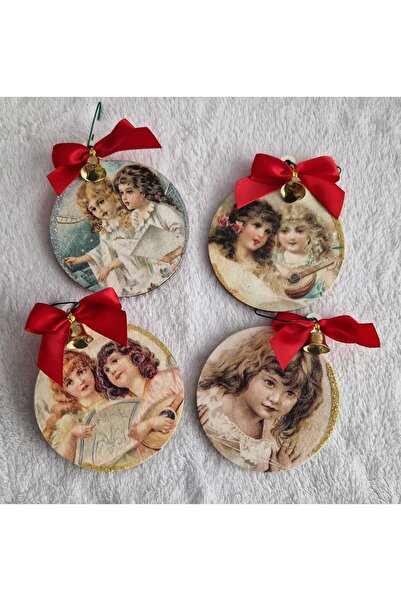 Handmade SET 4 pcs handmade globes 8 cm