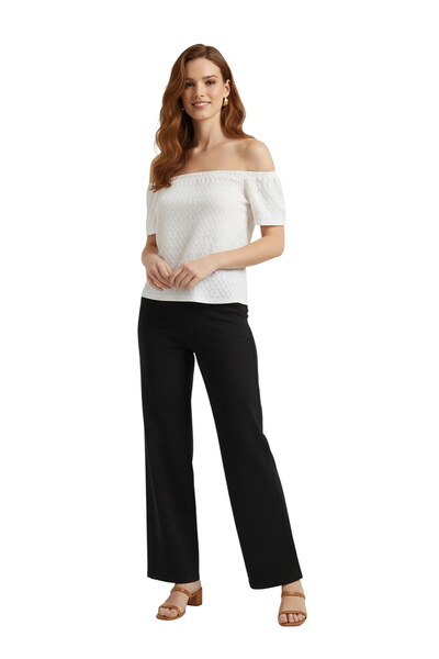 Alexa Dash Bluse mit U-Boot-Ausschnitt