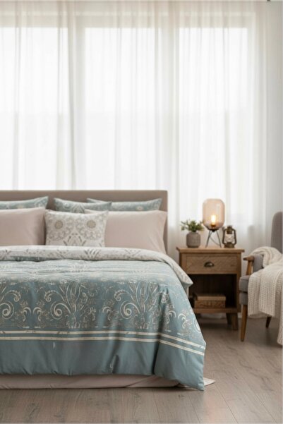 By Masuaa Single Duvet Cover Set with Elastic Sheet