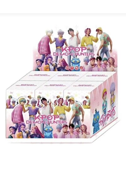 OEM Set of 6 K-Pop Demon Hunters Figurines (Boys Saga)