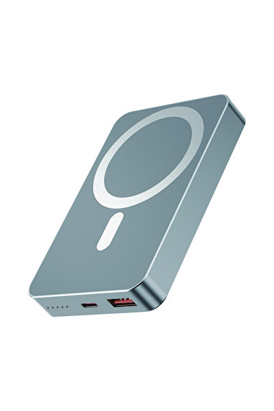 MTL 10000 mAh 35W Hızlı Şarj PD Ultra İnce Kablolu Kablosuz Powerbank Magsafe...