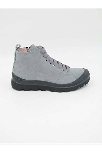 Freefoot Hakiki Süet Deri Açık Mavi Bot