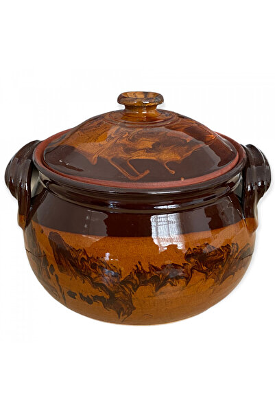 Ceramica Martinescu Ceramic pot for sarmale, 7 liters