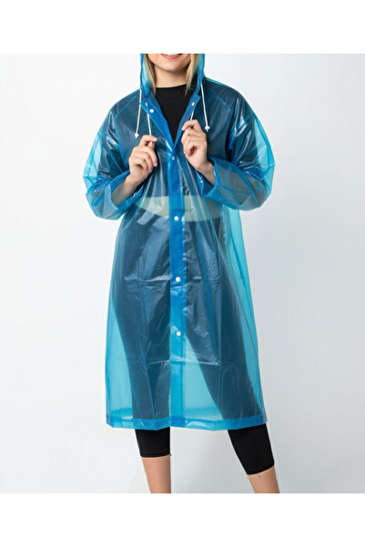 Boldy Oversized D Raincoat - Hooded Raincoat - Snap Fastener Raincoat - Unisex Oversized Raincoat -Raincoat