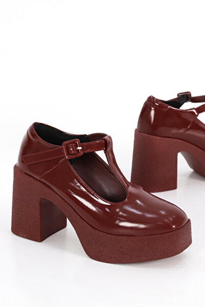 Mamito Ayakkabı SM 3261 Лофери на товстому каблуці