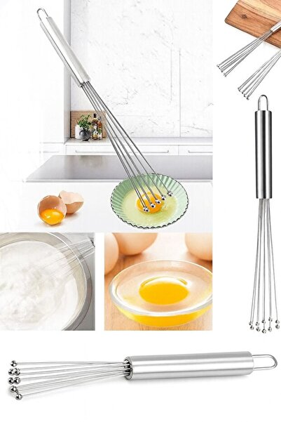 Duffa Long Short Adjustable Steel Whisk Egg Pastry Whisk Kitchen Whisk