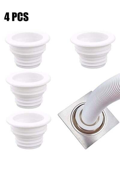 Generic 4 Pcs Universal Silicone Drain Plug - Odor-Free, Durable, Easy Instal...