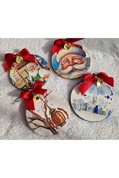 Handmade SET 4 pcs handmade globes 8 cm