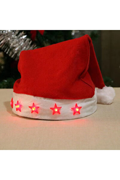 daısydecoratıon Işıklı Yılbaşı Şapkası Çok Al Az Öde