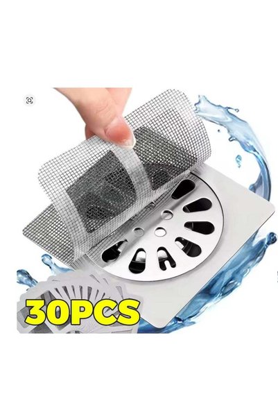 Generic 30PCS Disposable Hair Drain Stickers Floor Drain Sticker, Disposable ...