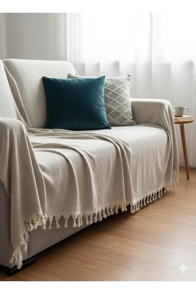 Loova Armchair Cover Luxury Zigzag Pattern 180 X 215 Cotton