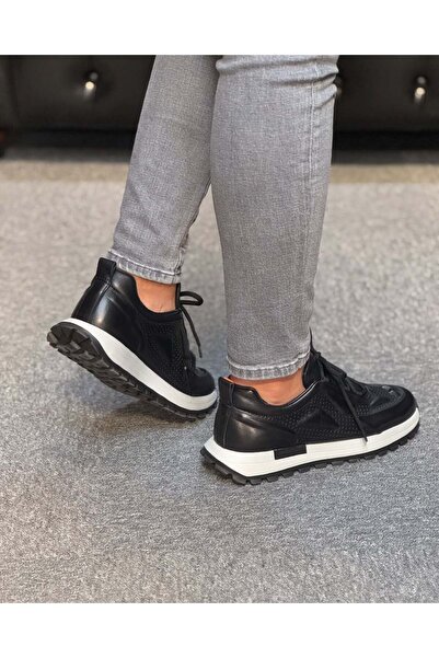 Avni Ceylan Krafto Model Leather Sneaker Shoes