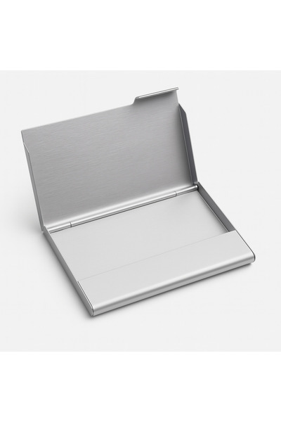 Boldy Aluminum Card Holder - Ultra Slim Card Holder - Aluminum Business Card Holder - Slim Metal Card Holder - Slim Credit Card Holder