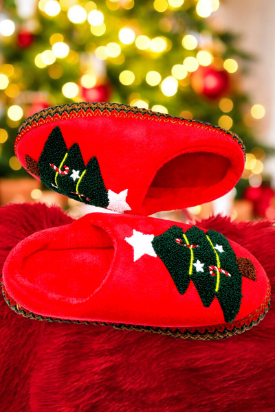 HFKY New Year's Slippers. House Slippers.